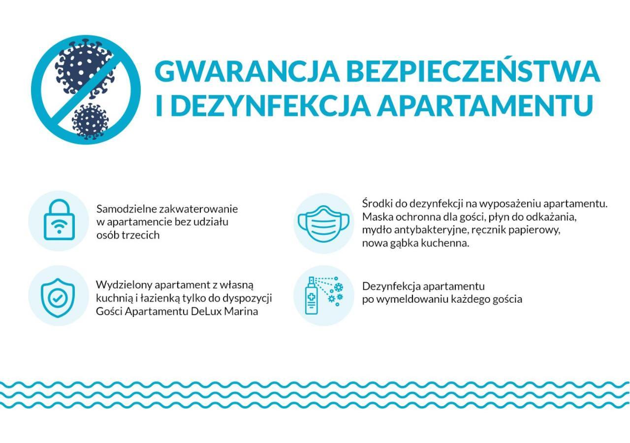 Apartament Delux Marina Kąty Rybackie Buitenkant foto